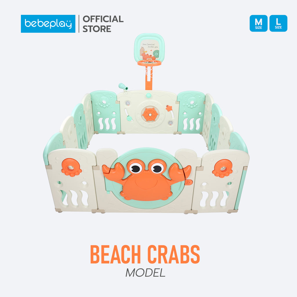 Bebeplay คอกกั้นเด็ก รุ่น Beach Crab